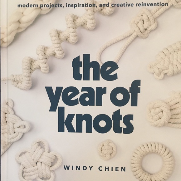 Macrame book “The Year of the Knots” by Windy Chen - Picture 2 of 5